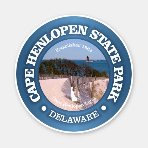 Cape Henlopen SP Sticker