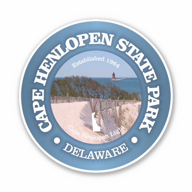 Cape Henlopen SP Sticker (Front)