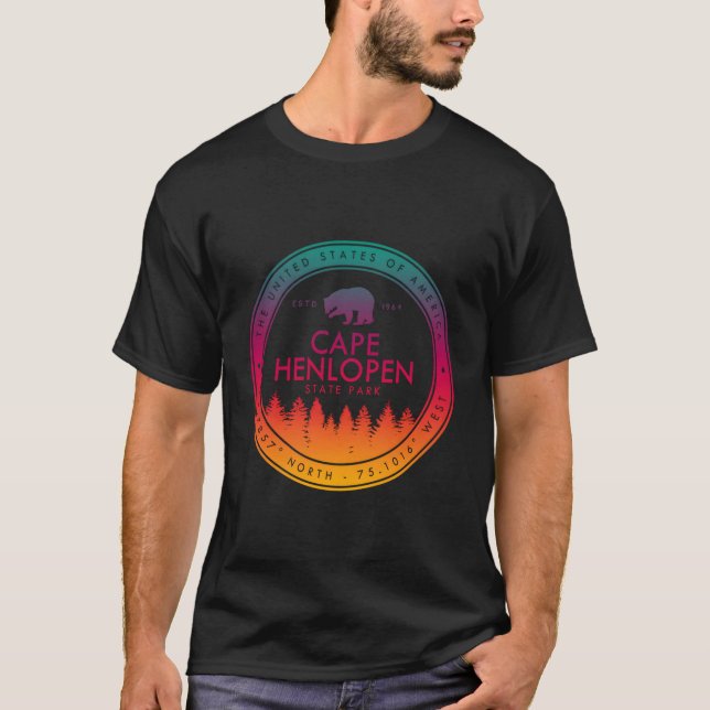 Cape Henlopen State Park Delaware Gifts De T-Shirt (Front)
