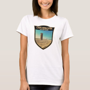 Cape Henlopen State Park Delaware Watercolor T-Shirt