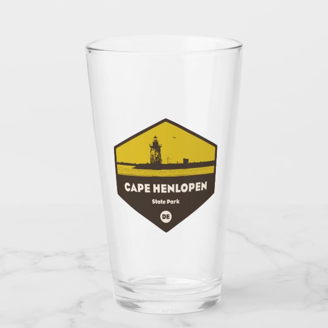 Cape Henlopen State Park Glass (Front)