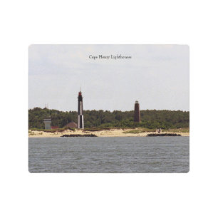 Cape Henry Lighthouse metal wall art
