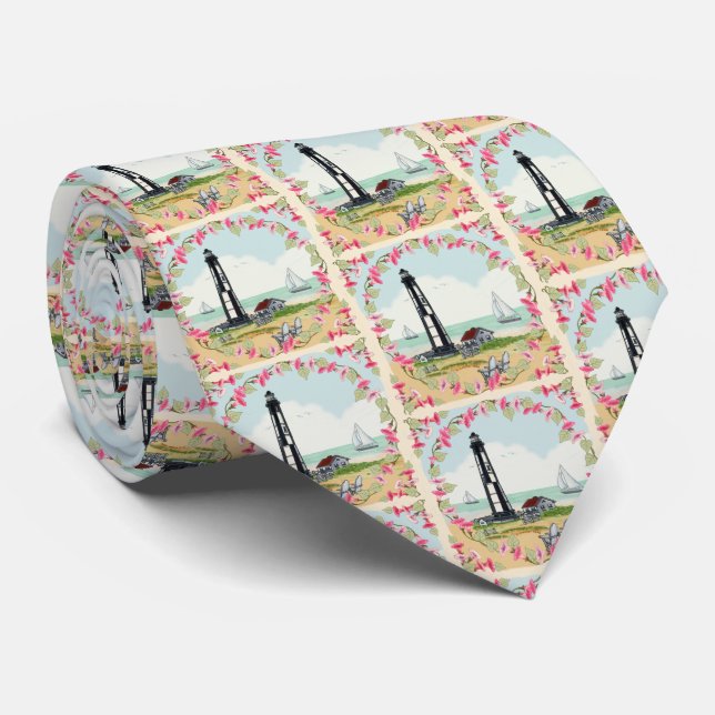 Cape Henry Lighthouse Tie (Rolled)