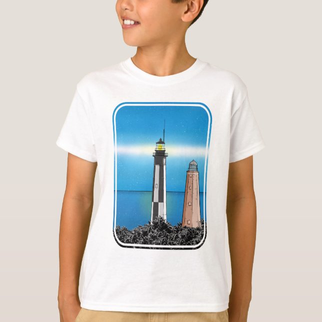 Cape Henry Lighthouse  Virginia   Chesapeake Bay T-Shirt (Front)