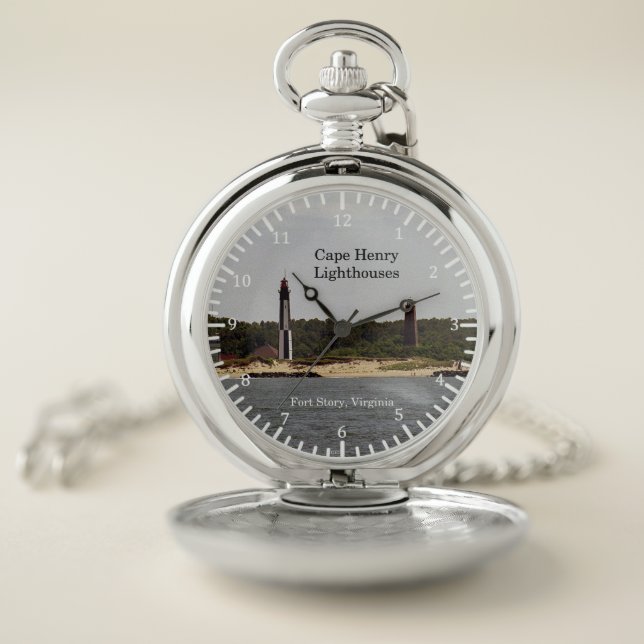 Cape Henry Lighthouses pocket watch (Inside)