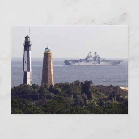 Cape Henry Lighthouses Postcard