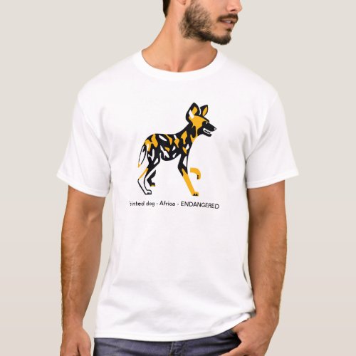 Cape hunting dog _Painted dog _ Conservation _  T_Shirt