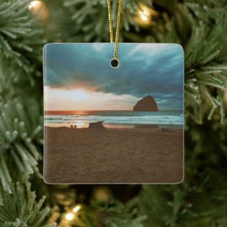 Cape Kiwanda - Pacific City - OR Ceramic Ornament