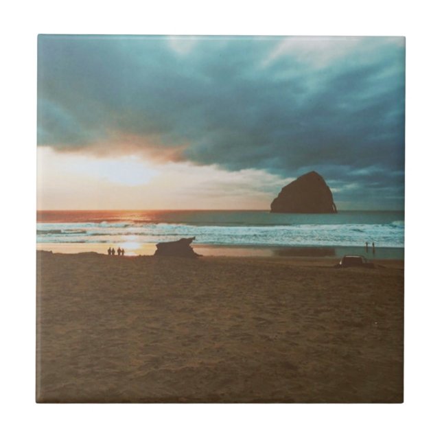 Cape Kiwanda - Pacific City - OR  Ceramic Tile (Front)