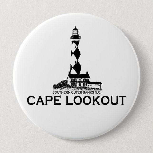 Cape Lookout. Button (Front)