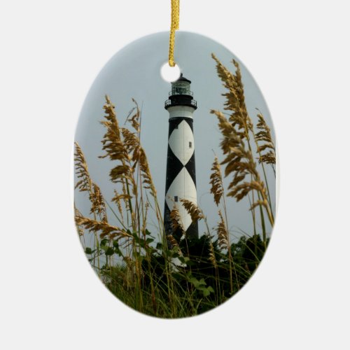 Cape Lookout Christmas 2010 Ceramic Ornament