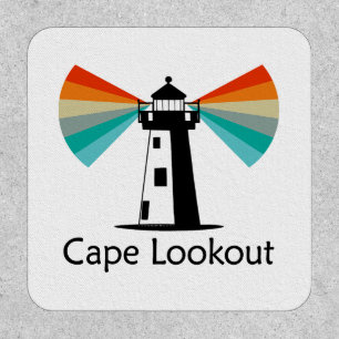 Cape Lookout Lighthouse North Carolina Rainbow Patch