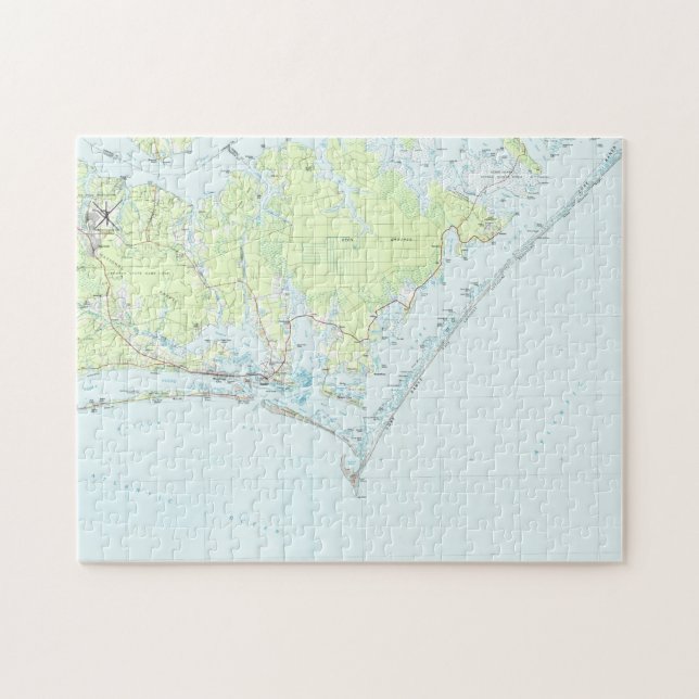 Cape Lookout National Seashore & Morehead City Jigsaw Puzzle (Horizontal)