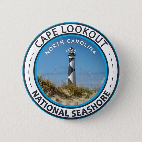 Cape Lookout National Seashore North Carolina Button