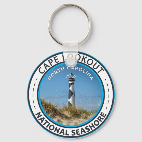 Cape Lookout National Seashore North Carolina Keychain