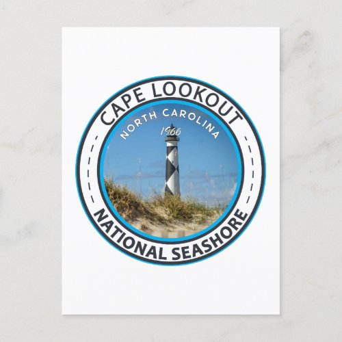 Cape Lookout National Seashore North Carolina Postcard
