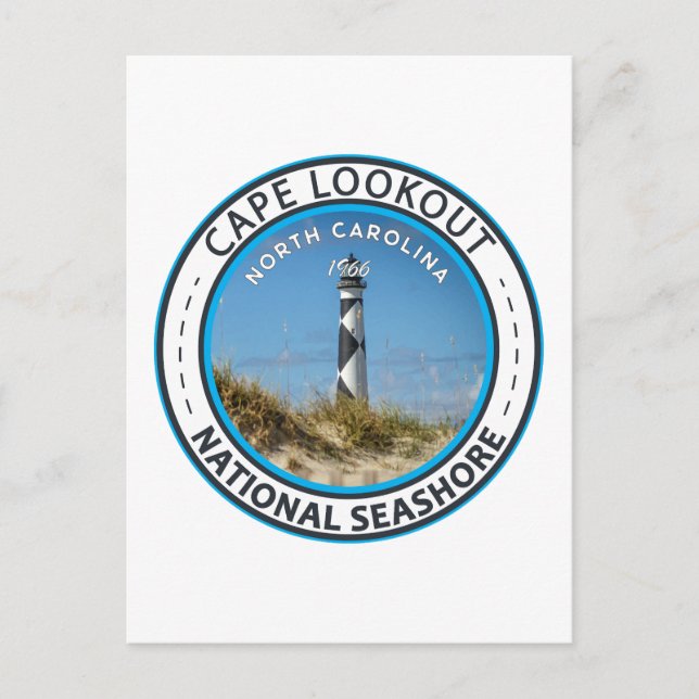 Cape Lookout National Seashore North Carolina Postcard (Front)