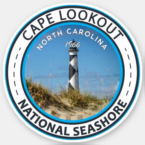 Cape Lookout National Seashore North Carolina Sticker