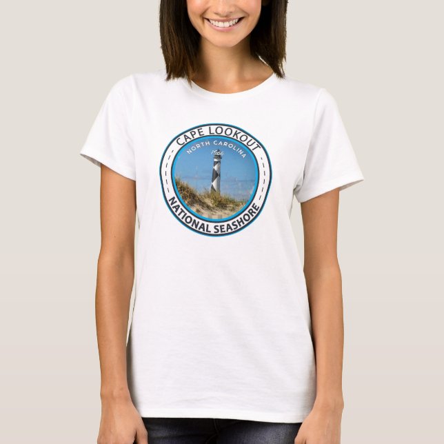 Cape Lookout National Seashore North Carolina T-Shirt (Front)