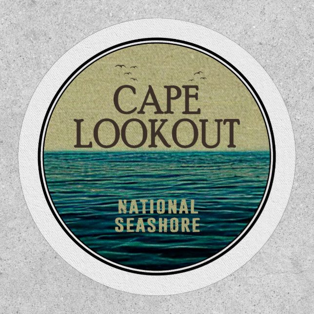 Cape Lookout National Seashore Ocean Birds Patch (Front)