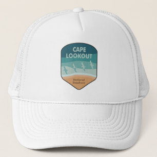 Cape Lookout National Seashore Seagulls Trucker Hat