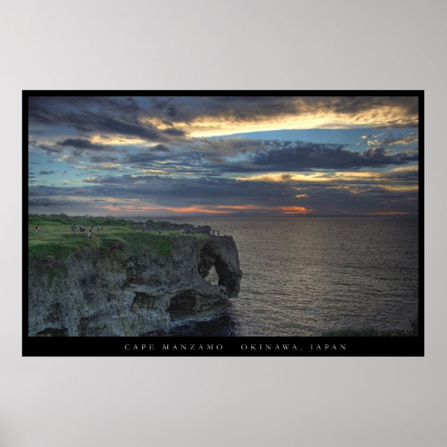 Cape Manzamo Poster (Front)