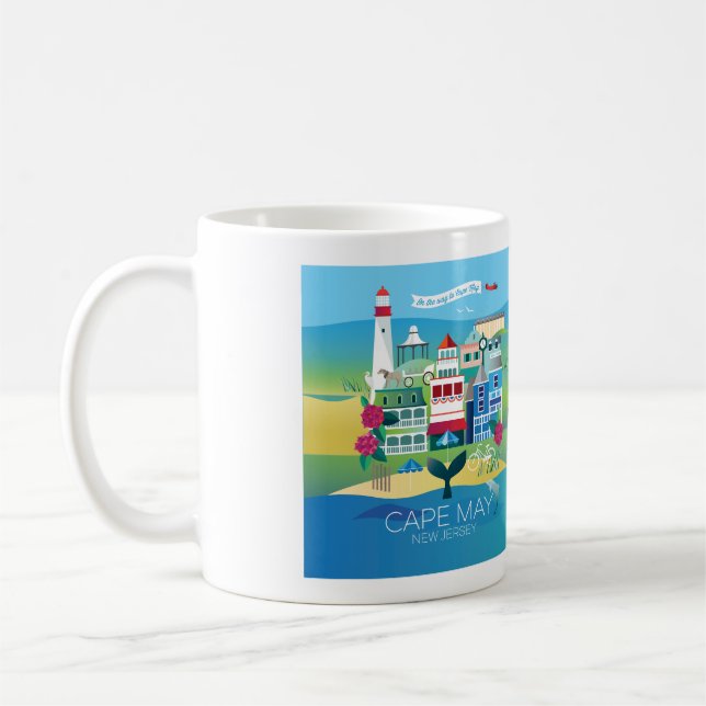 Cape May 11oz or 15oz Mug (Left)