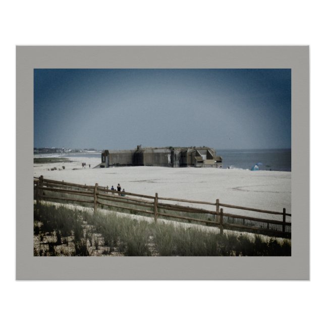 Cape May Bunker Poster (Front)