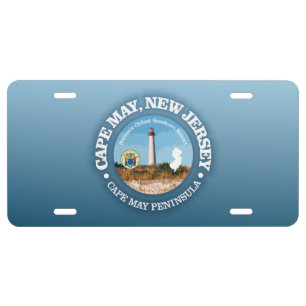 Cape May (C) License Plate