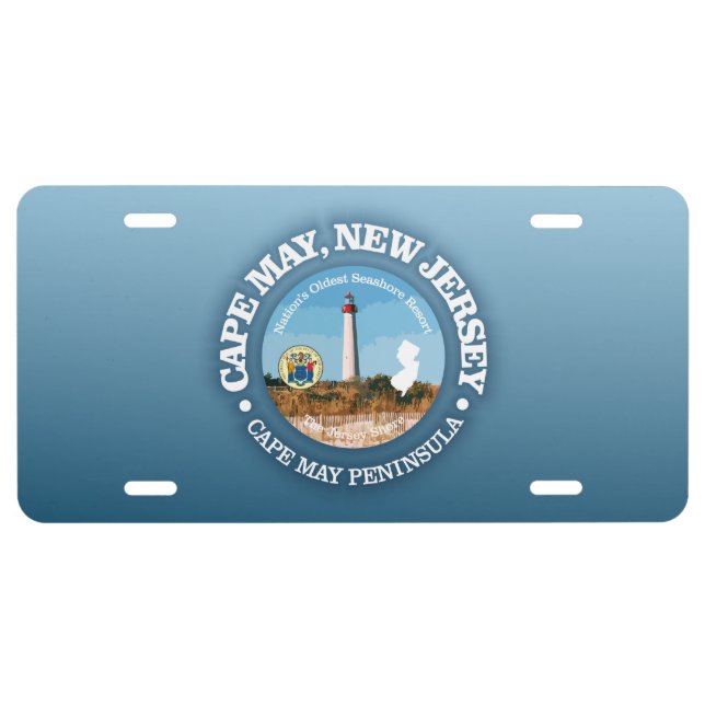 Cape May (C) License Plate (Front)