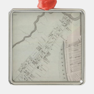Cape May City and Sea Grove, New Jersey Metal Ornament