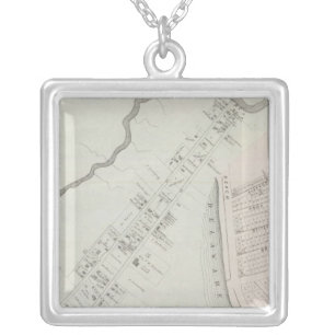Cape May City and Sea Grove, New Jersey Silver Plated Necklace