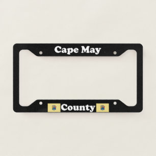 Cape May County New Jersey LPF License Plate Frame