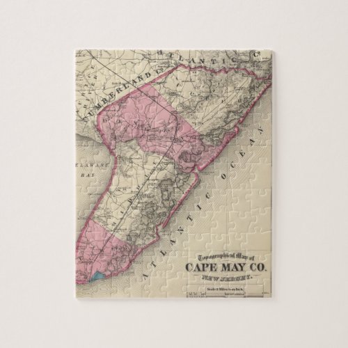 Cape May County NJ Jigsaw Puzzle