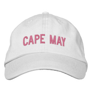 CAPE MAY EMBROIDERED BASEBALL CAP
