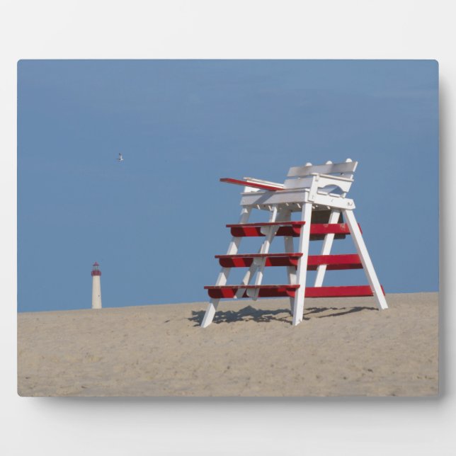 Cape May lifeguard chair Plaque (Front)