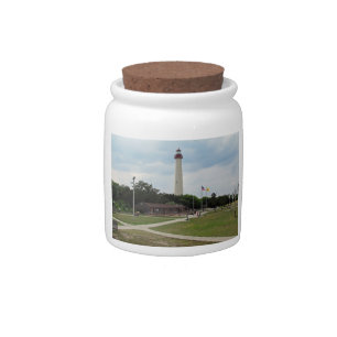 Cape May Lighthouse Candy Jar
