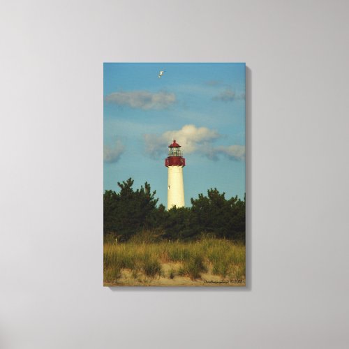 Cape May Lighthouse Canvas Print