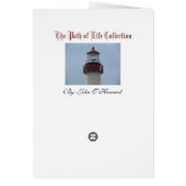 Cape May Lighthouse Cards (Back)