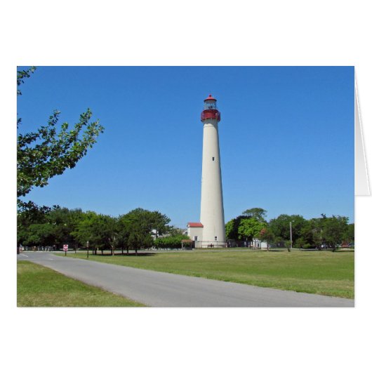 Cape May Lighthouse Cards (Front Horizontal)