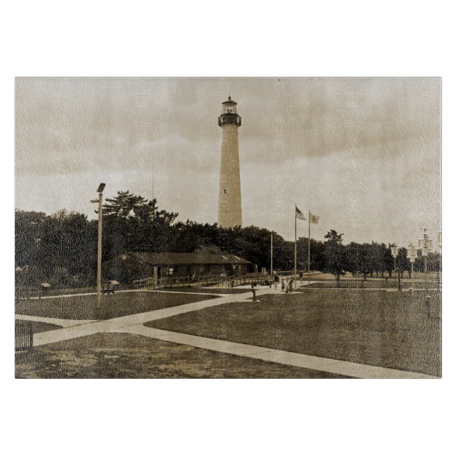 Cape May Lighthouse Cutting Board (Front)