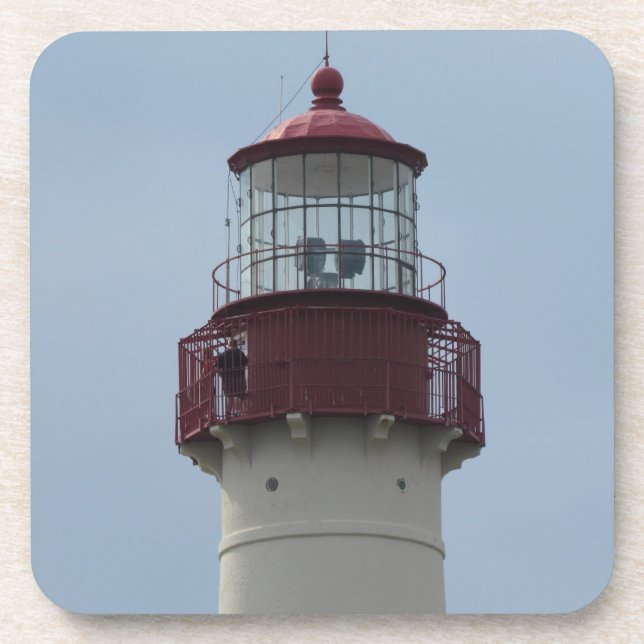 Cape May Lighthouse Drink Coaster (Front)