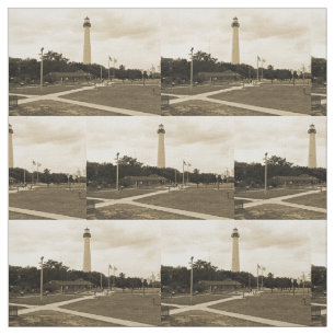 Cape May Lighthouse Fabric