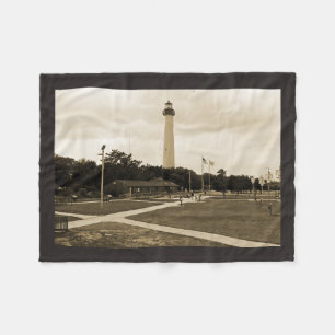 Cape May Lighthouse Fleece Blanket