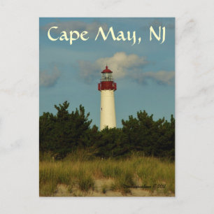 Cape May Lighthouse greeting card/postcard Postcard