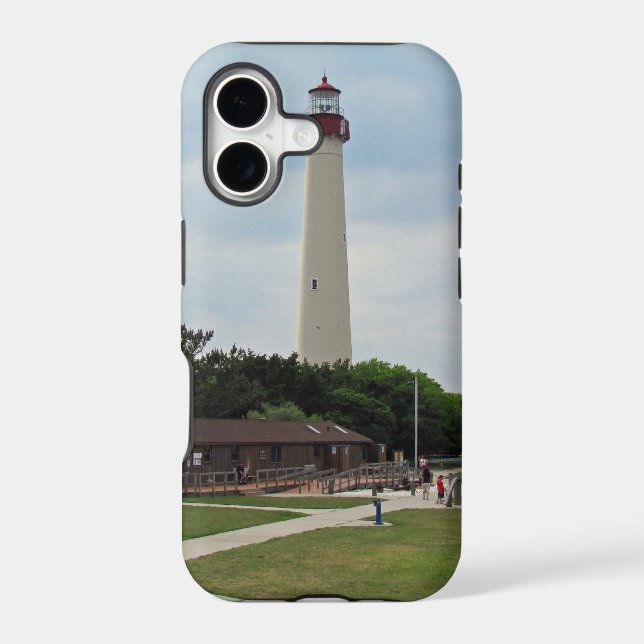 Cape May Lighthouse Iphone Case (Back)