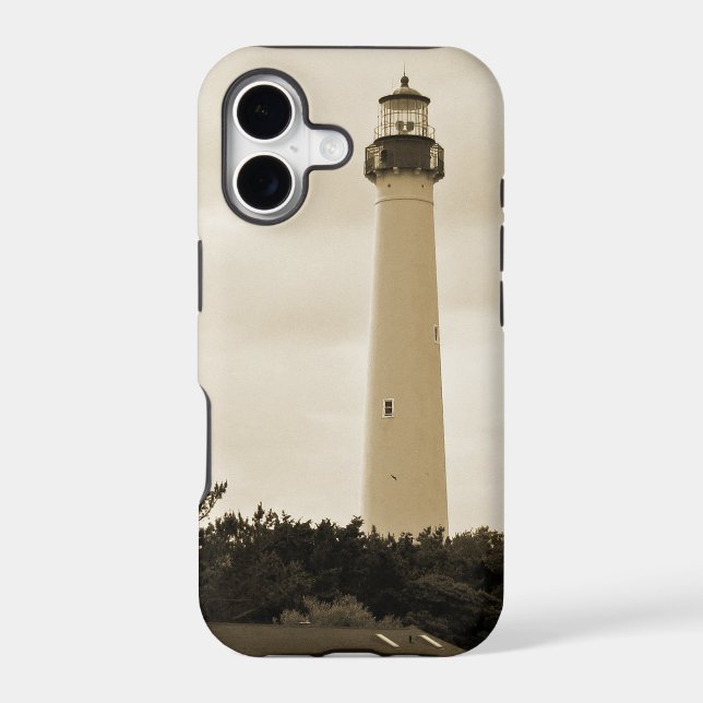 Cape May Lighthouse Iphone Case (Back)