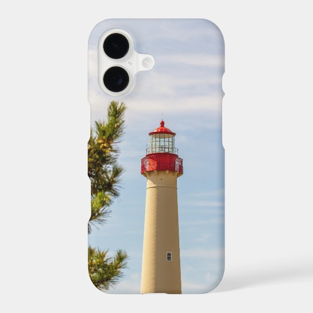 Cape May Lighthouse Iphone Case (Back)