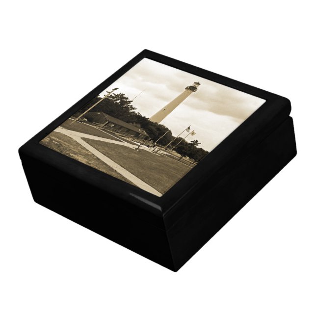 Cape May Lighthouse Jewelry Box (Side)