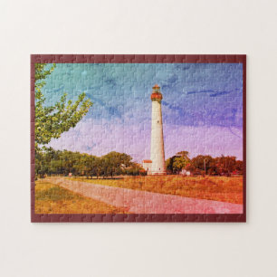 Cape May Lighthouse Jigsaw Puzzle